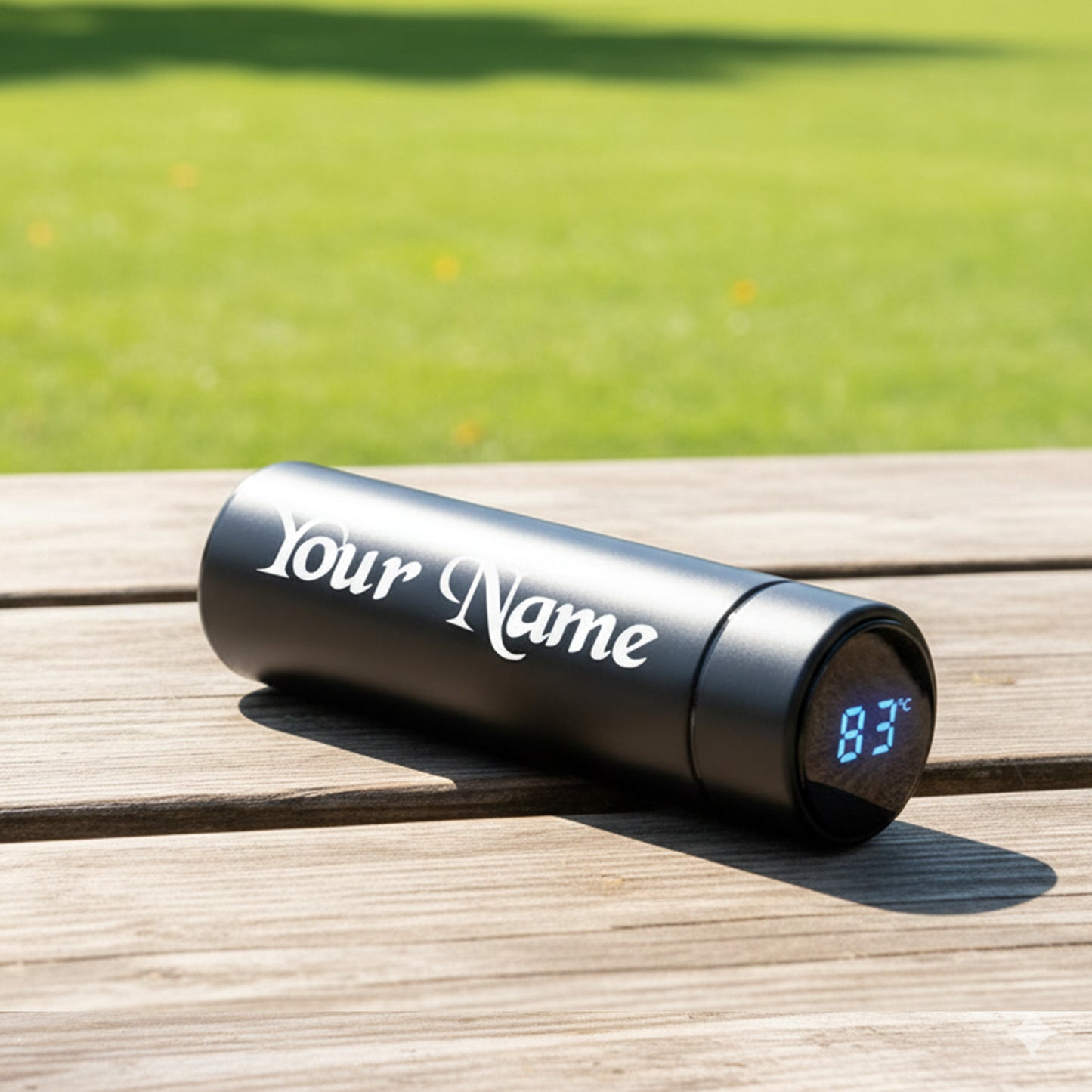 Temperature smart water bottle stainless steel