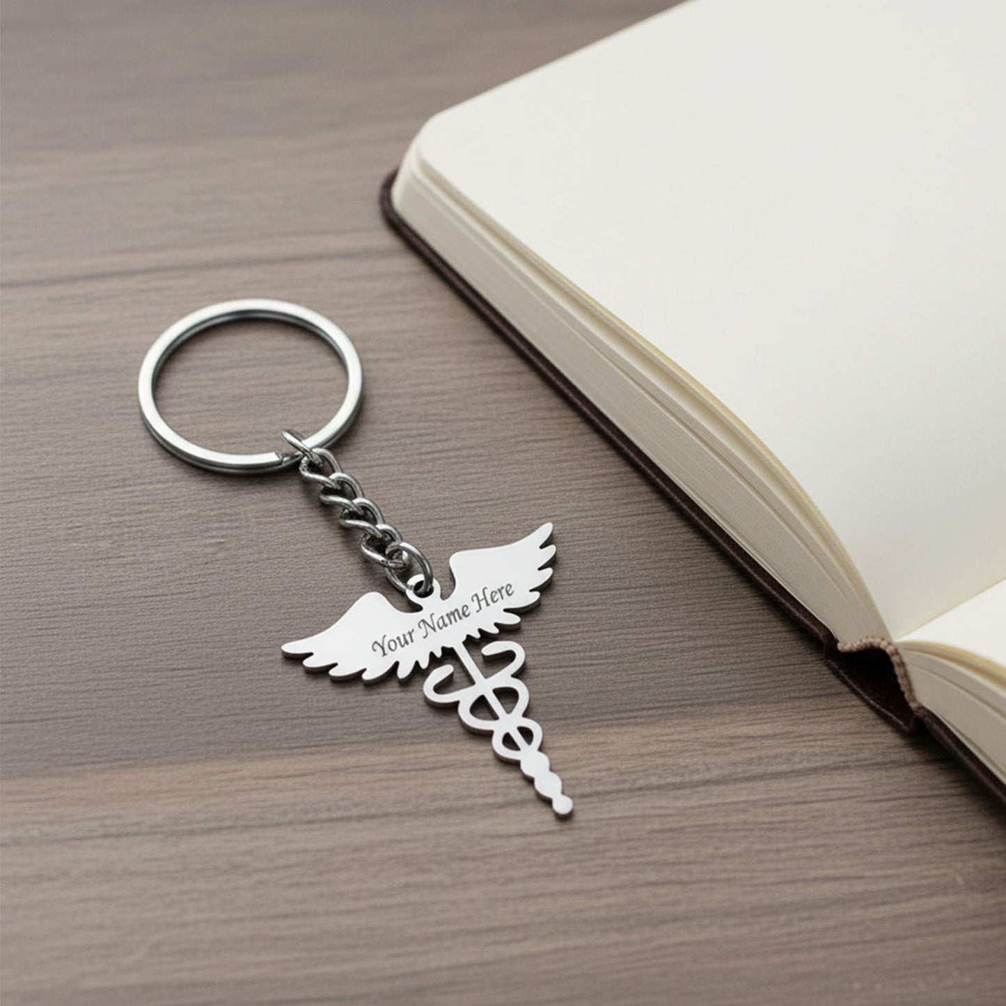 Customized Doctor Engraved Keychains