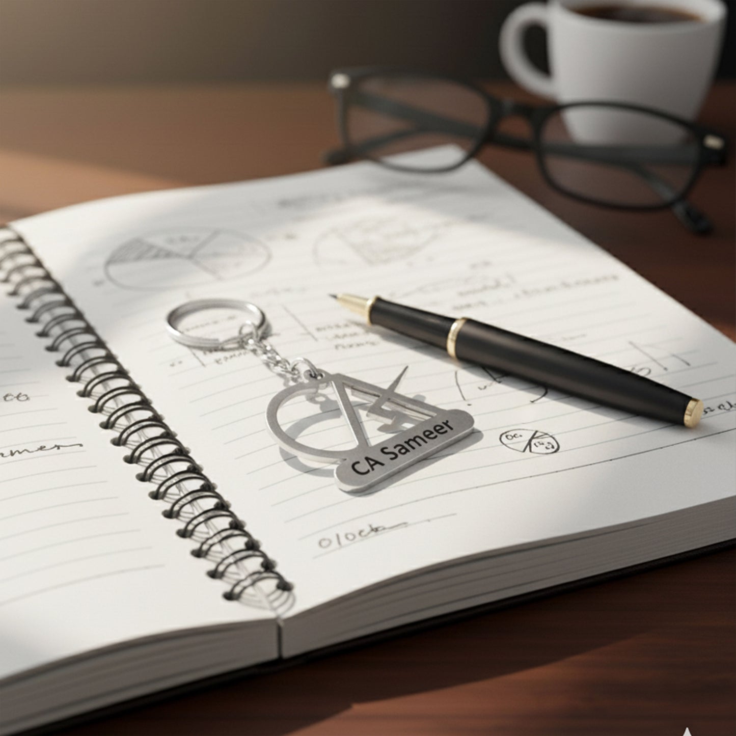 CA Keychain – Gift for Chartered Accountants