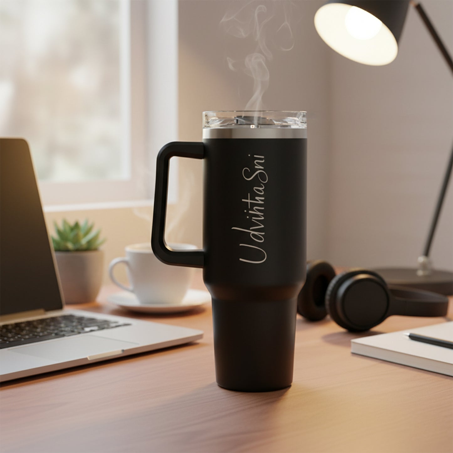 Tumbler Water Bottle with Lid and Straw 1.2L Stainless Steel