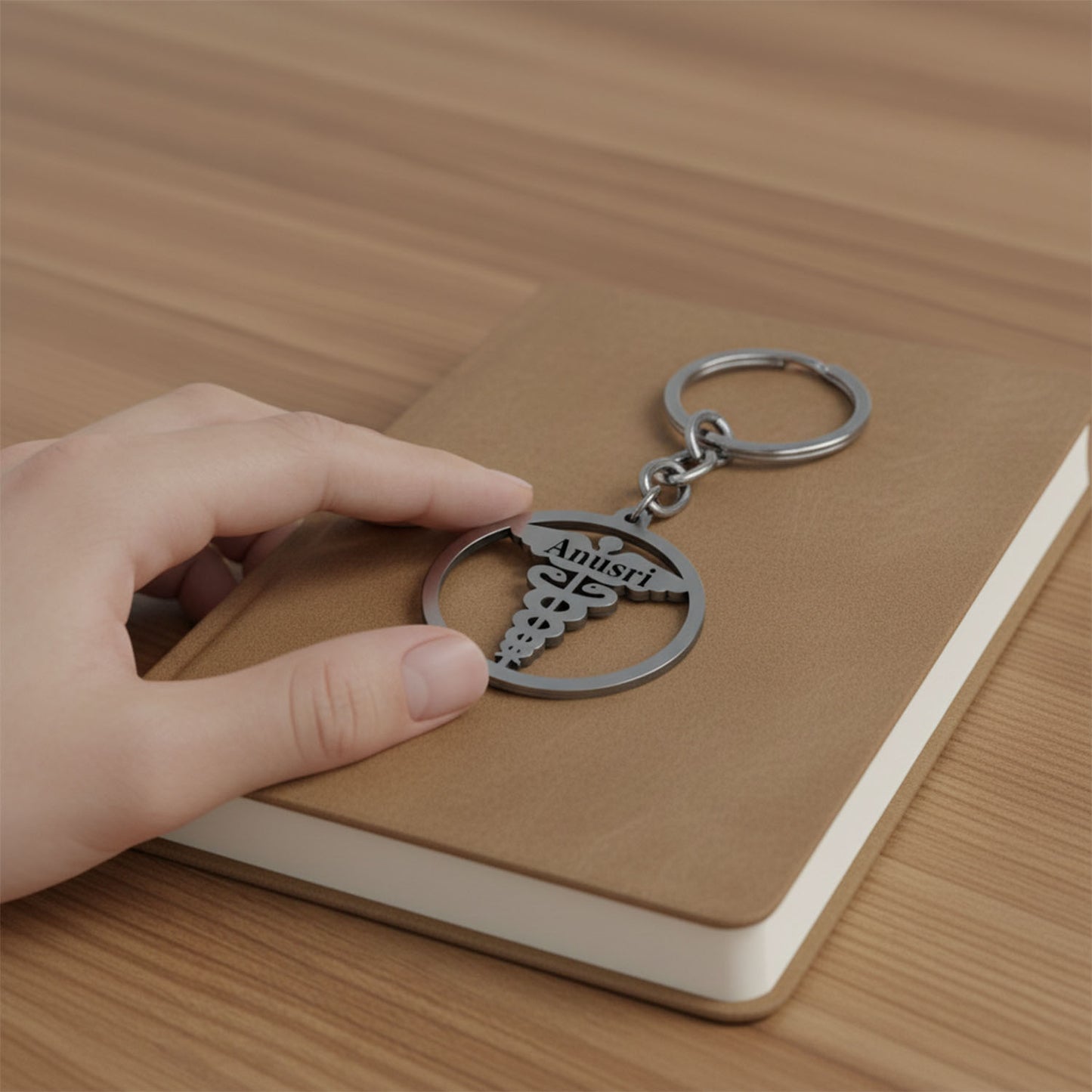 Customized Doctor Engraved Keychains