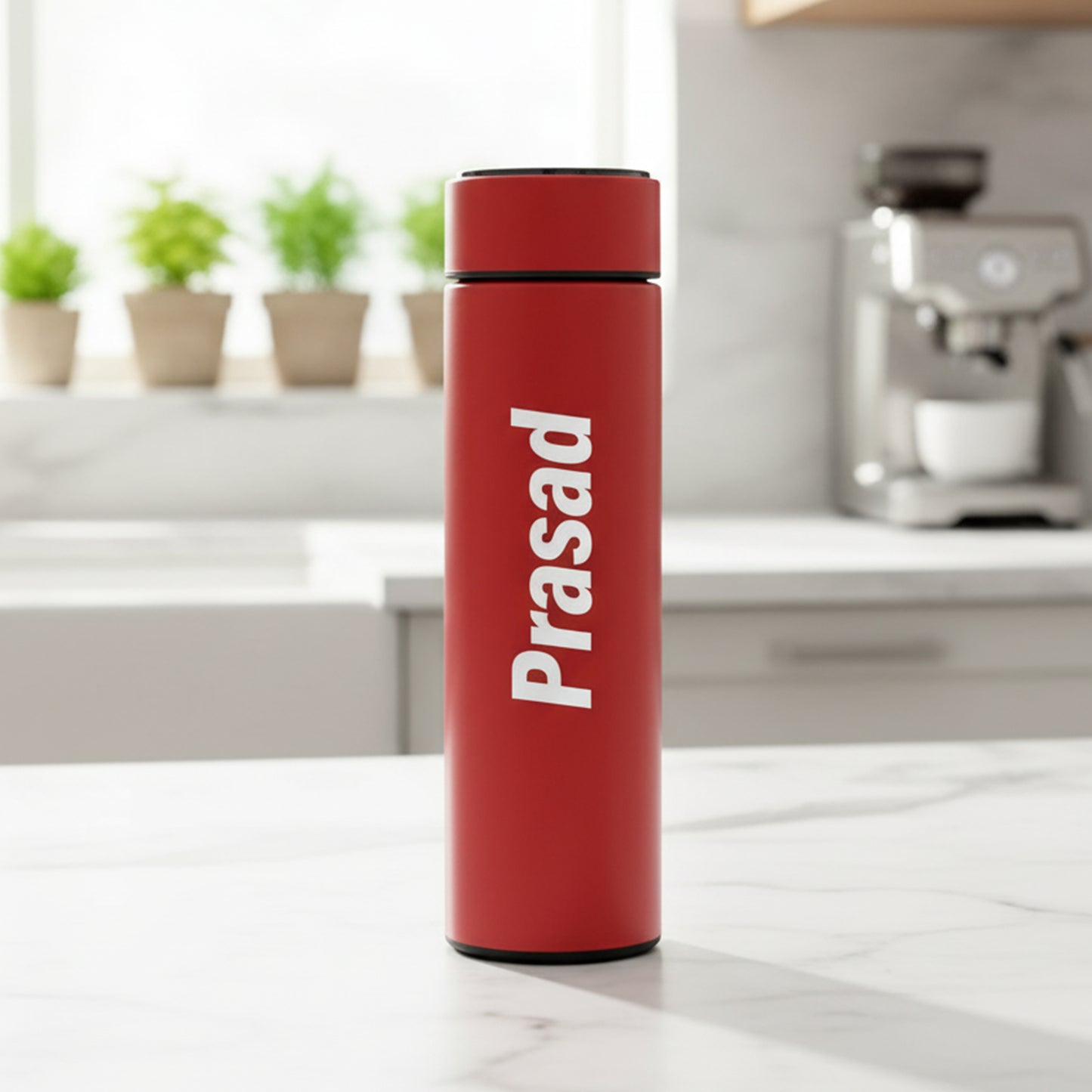 Temperature smart water bottle stainless steel