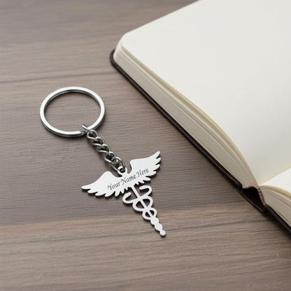 Customized Doctor Engraved Keychains