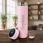Temperature smart water bottle stainless steel