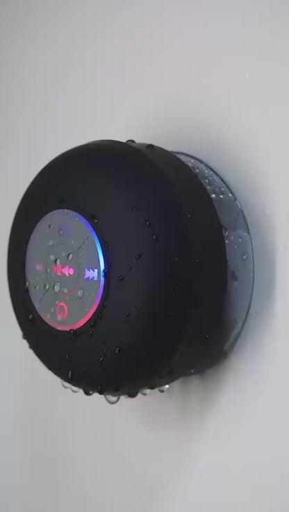 Large Suction Cup Waterproof Bluetooth Speaker