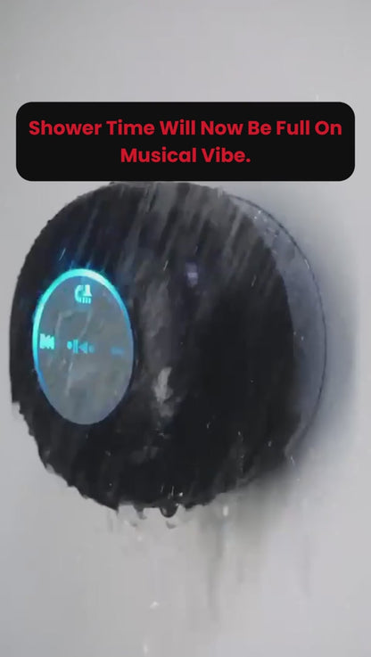 Large Suction Cup Waterproof Bluetooth Speaker